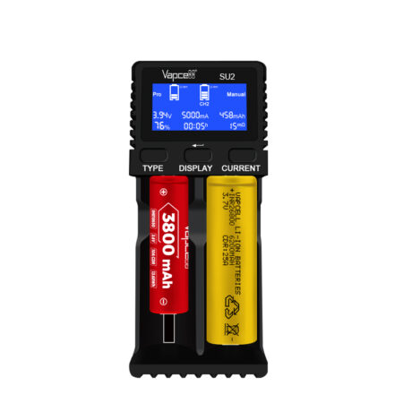 Bộ sạc pin Vapcell SU2 US Plug