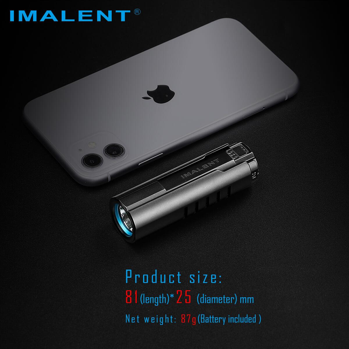 Đèn pin EDC Imalent LD70 Premium Edition - 4000 lumen - chiếu xa 203 m - pin tích hợp 1100mAh 18350 Li-ion - Ảnh 6