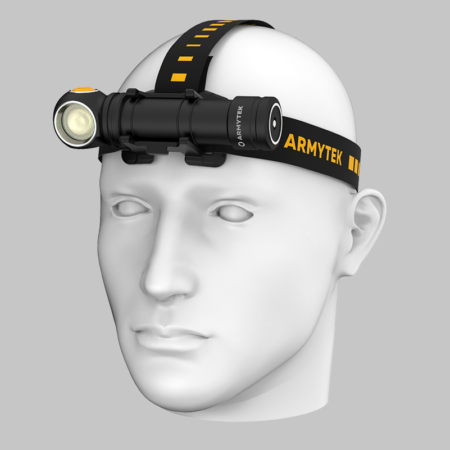 Đèn pin đội đầu Armytek Wizard v4 C2 Pro Max Warm - 3720 lumen
